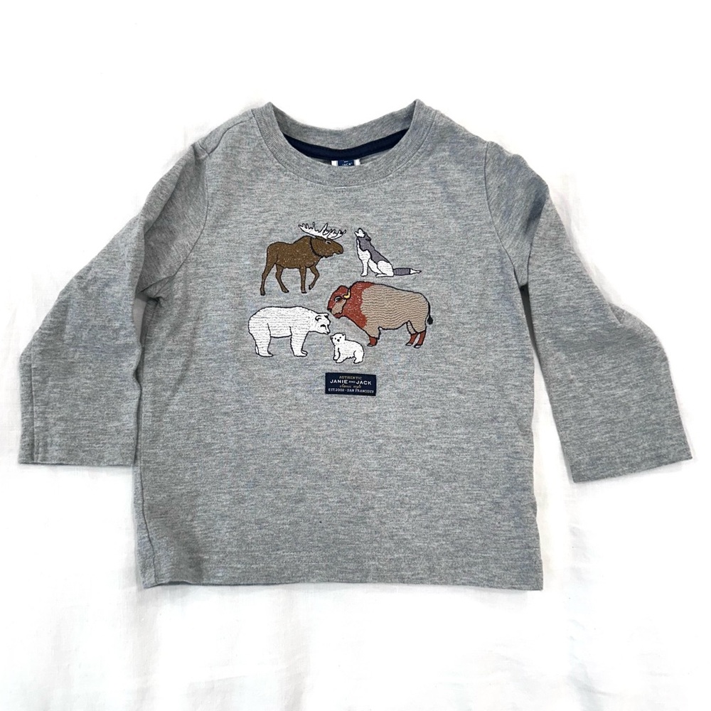 Janie and Jack long sleeved tee